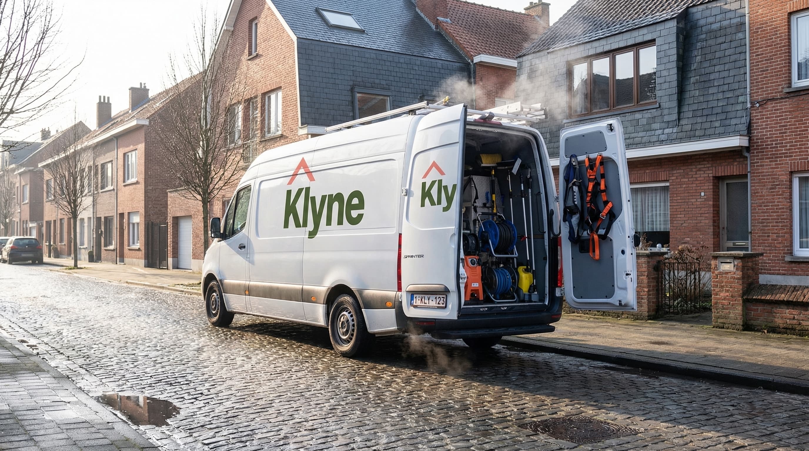 Nettoyage de toiture à La Louvière